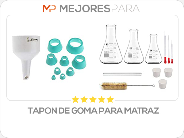 tapon de goma para matraz