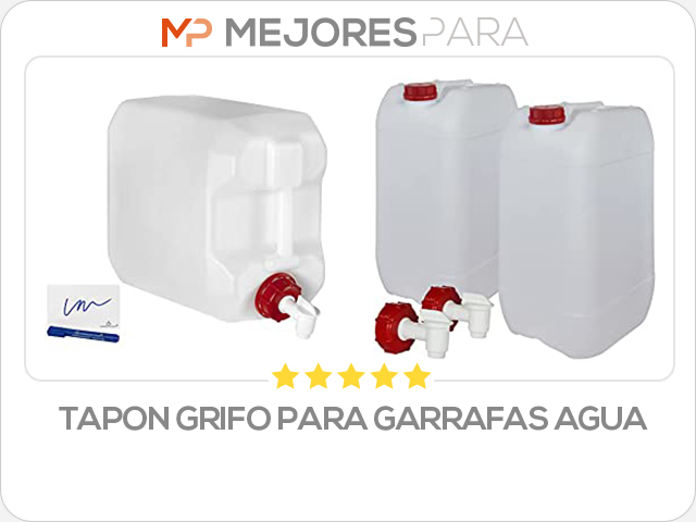 tapon grifo para garrafas agua