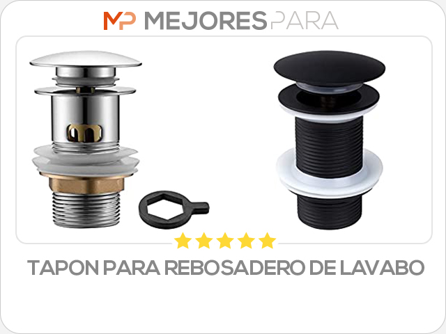 tapon para rebosadero de lavabo