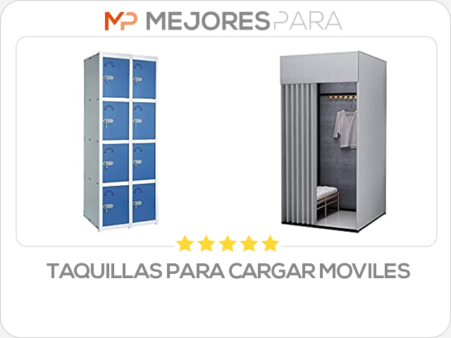 taquillas para cargar moviles