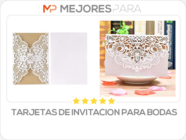 tarjetas de invitacion para bodas