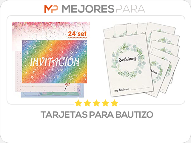 tarjetas para bautizo