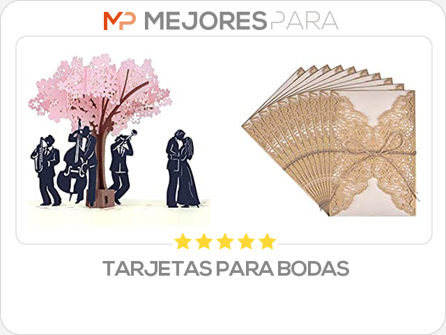 Tarjetas para Bodas