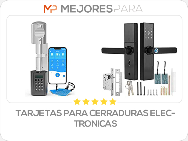 tarjetas para cerraduras electronicas