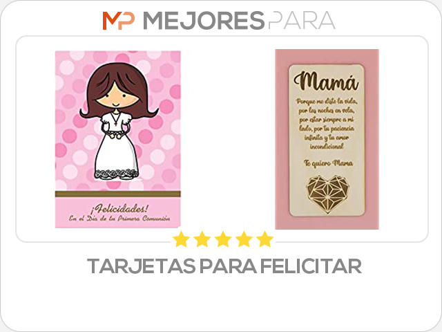 tarjetas para felicitar