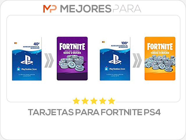 tarjetas para fortnite ps4