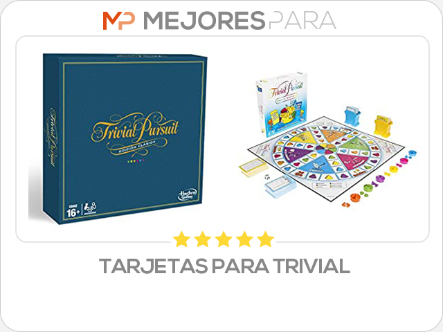 tarjetas para trivial