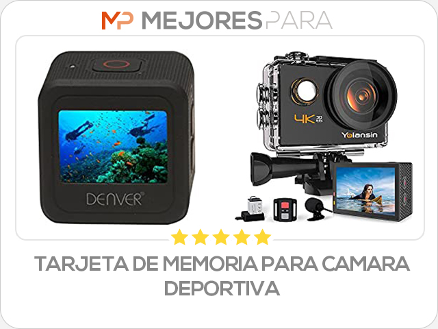 tarjeta de memoria para camara deportiva