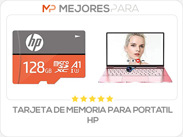 tarjeta de memoria para portatil hp