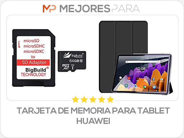 tarjeta de memoria para tablet huawei