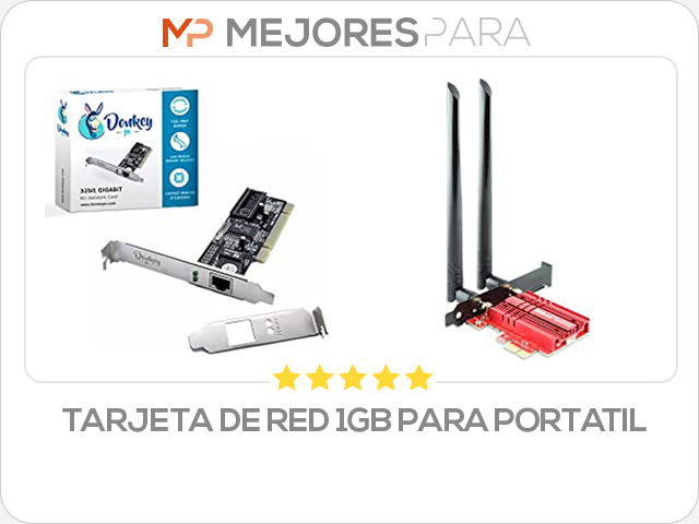 tarjeta de red 1gb para portatil