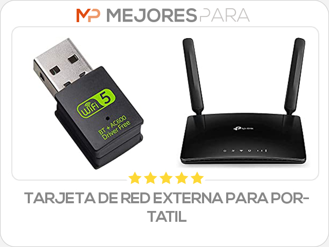 tarjeta de red externa para portatil