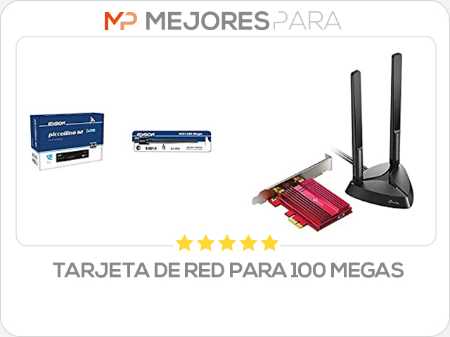 tarjeta de red para 100 megas