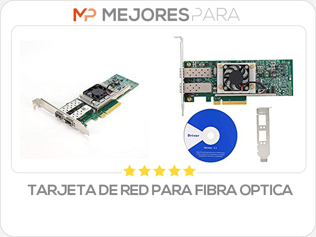 tarjeta de red para fibra optica