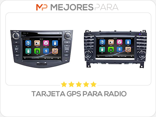 tarjeta gps para radio