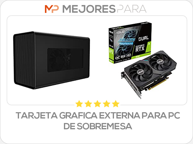 tarjeta grafica externa para pc de sobremesa