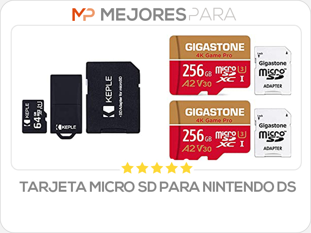 tarjeta micro sd para nintendo ds