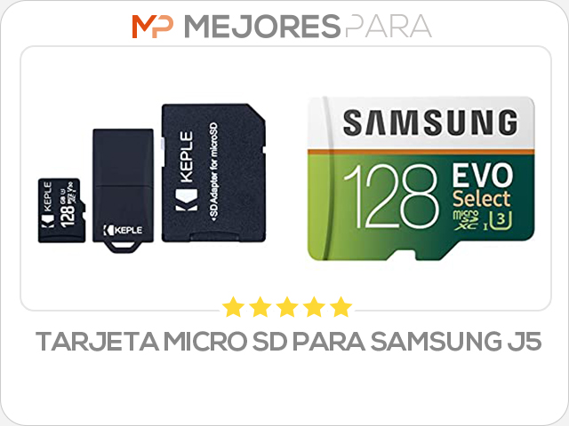 tarjeta micro sd para samsung j5