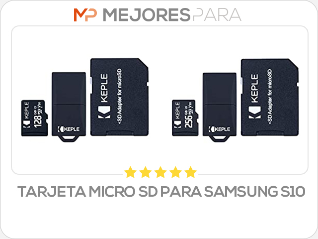 tarjeta micro sd para samsung s10