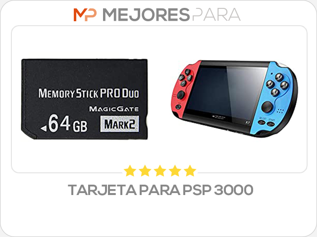 tarjeta para psp 3000