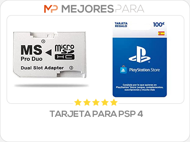 tarjeta para psp 4