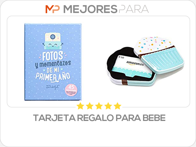 tarjeta regalo para bebe