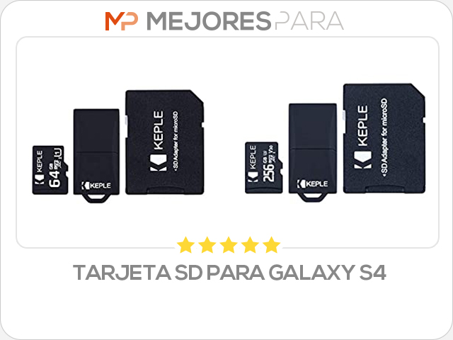 tarjeta sd para galaxy s4