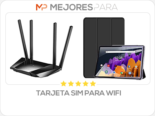 tarjeta sim para wifi