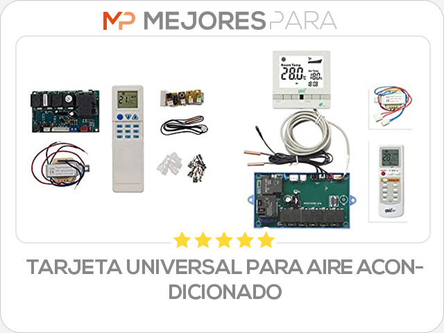 tarjeta universal para aire acondicionado