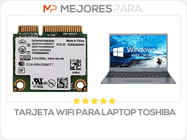 tarjeta wifi para laptop toshiba