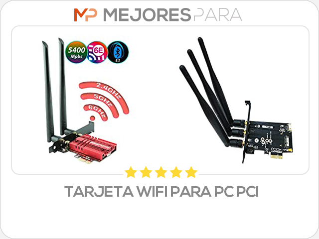 tarjeta wifi para pc pci