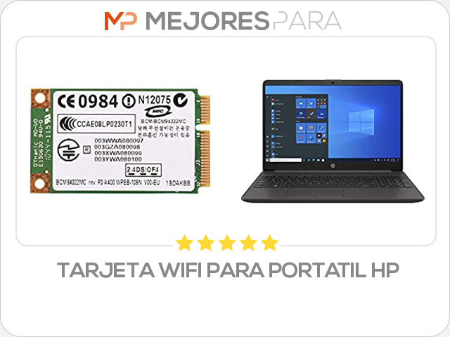 tarjeta wifi para portatil hp