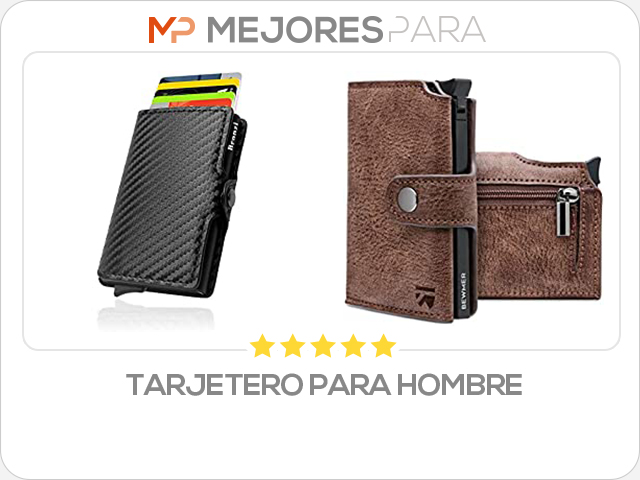 tarjetero para hombre