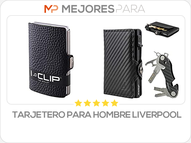 tarjetero para hombre liverpool