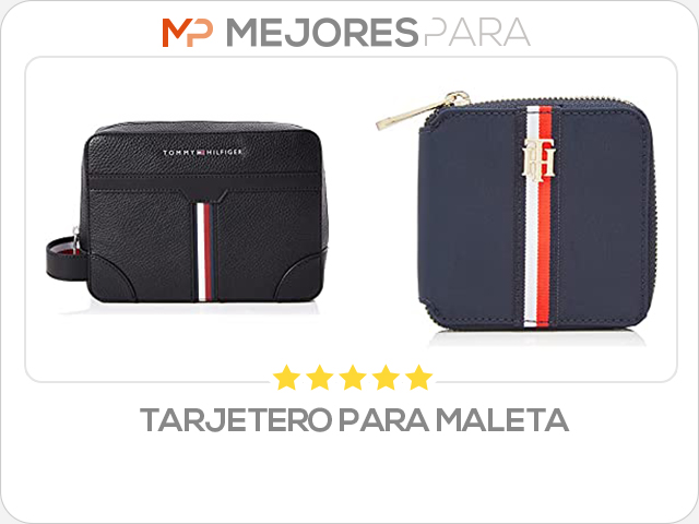 tarjetero para maleta