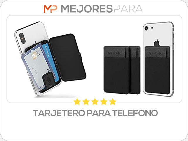 tarjetero para telefono