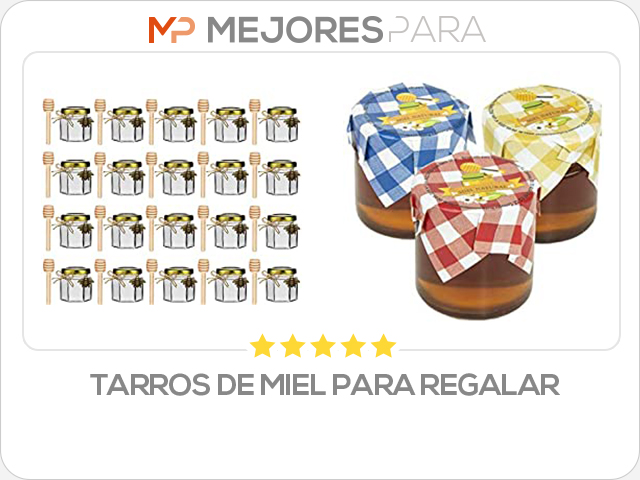 tarros de miel para regalar