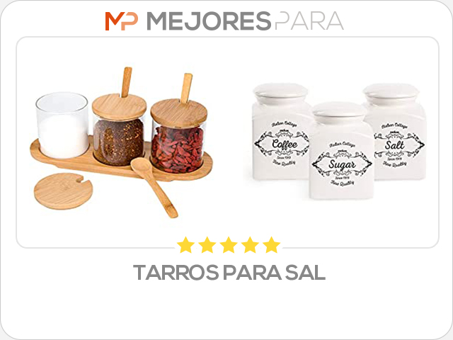 tarros para sal