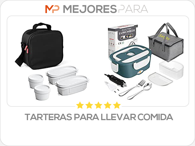 tarteras para llevar comida