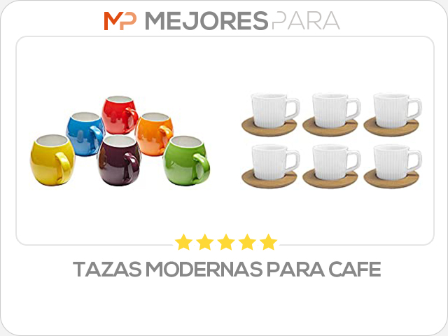 tazas modernas para cafe