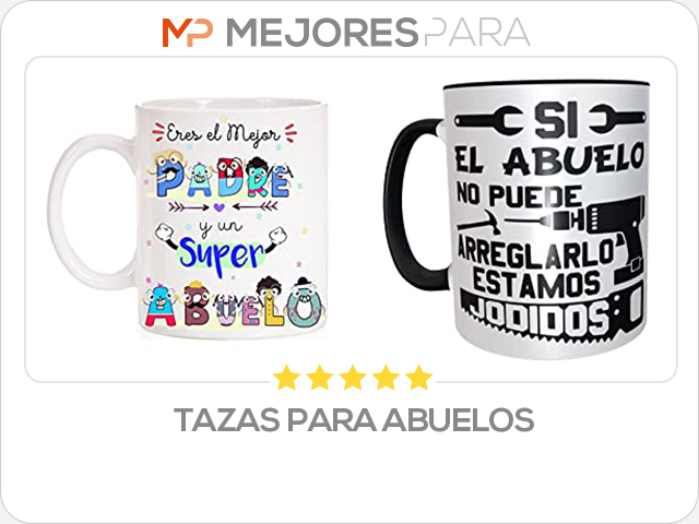 tazas para abuelos