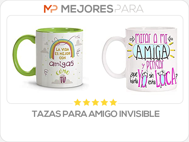 tazas para amigo invisible