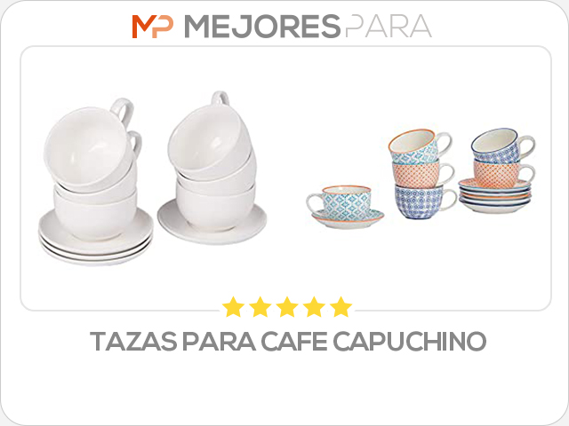 tazas para cafe capuchino