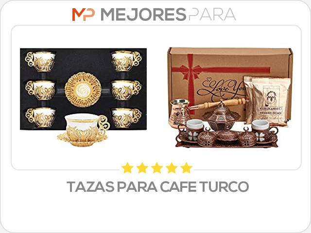 tazas para cafe turco