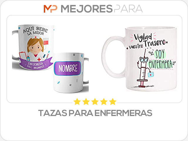 tazas para enfermeras