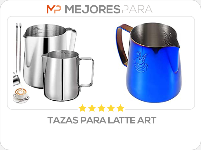 tazas para latte art