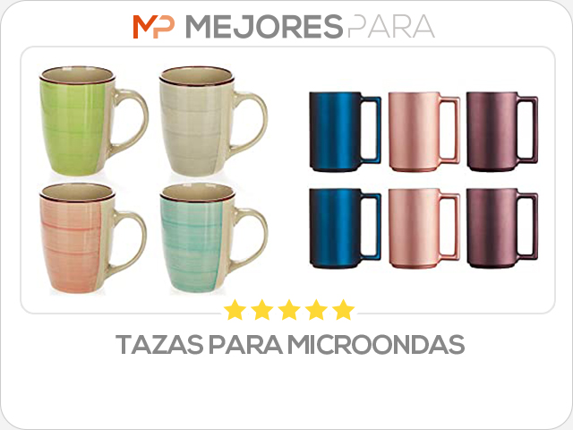 tazas para microondas