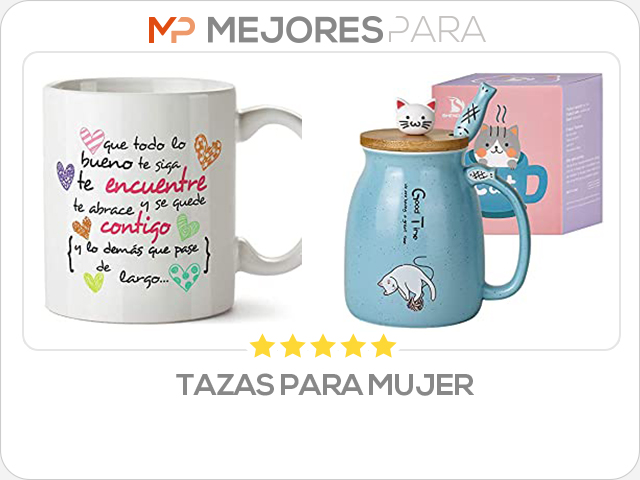 tazas para mujer