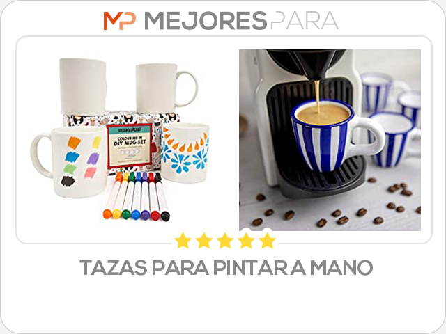 tazas para pintar a mano