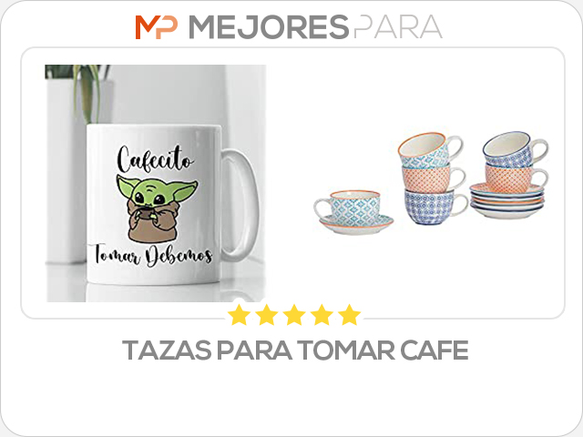 tazas para tomar cafe